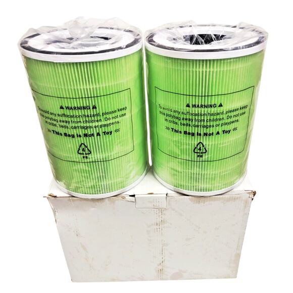 2 Pack H13 True HEPA Replacement Green KILO Pet Filter for KILO Pet Filter - Picture 2 of 10